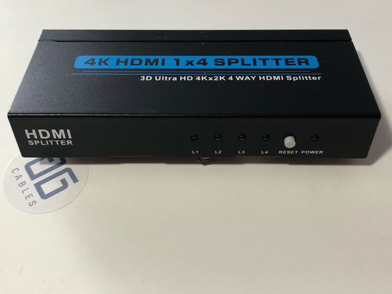 AG Cables HDMI Splitters 1080P and 4K - 1x2, 1x4, 1x8