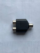 RCA Adapter - 1x F to 2x F