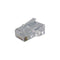 CAT5e RJ45 Clear Connector Ends - Bag of 50