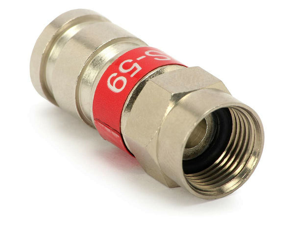 PCT-TRS-59L RG59 Indoor/Outdoor Compression Connector