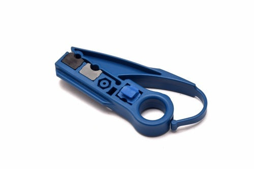 AG Cabes Ethernet and Coaxial Cable Stripper - Blue