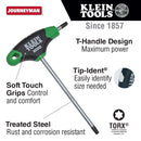 Klein T25 Torx® Hex Key with Journeyman T-Handle